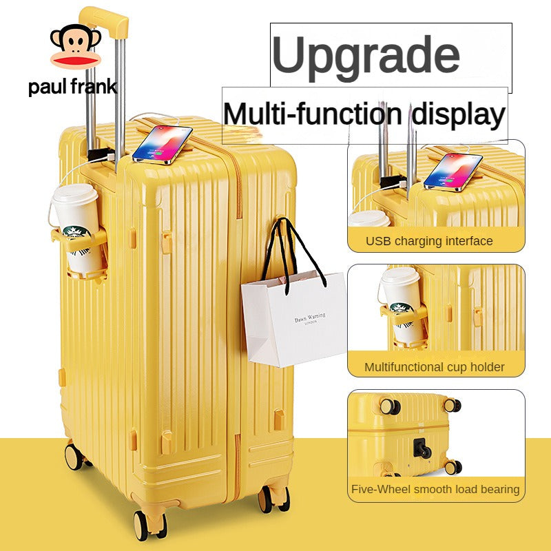 2024/Extra large luggage, large capacity multifunctional suitcase (zipper style)