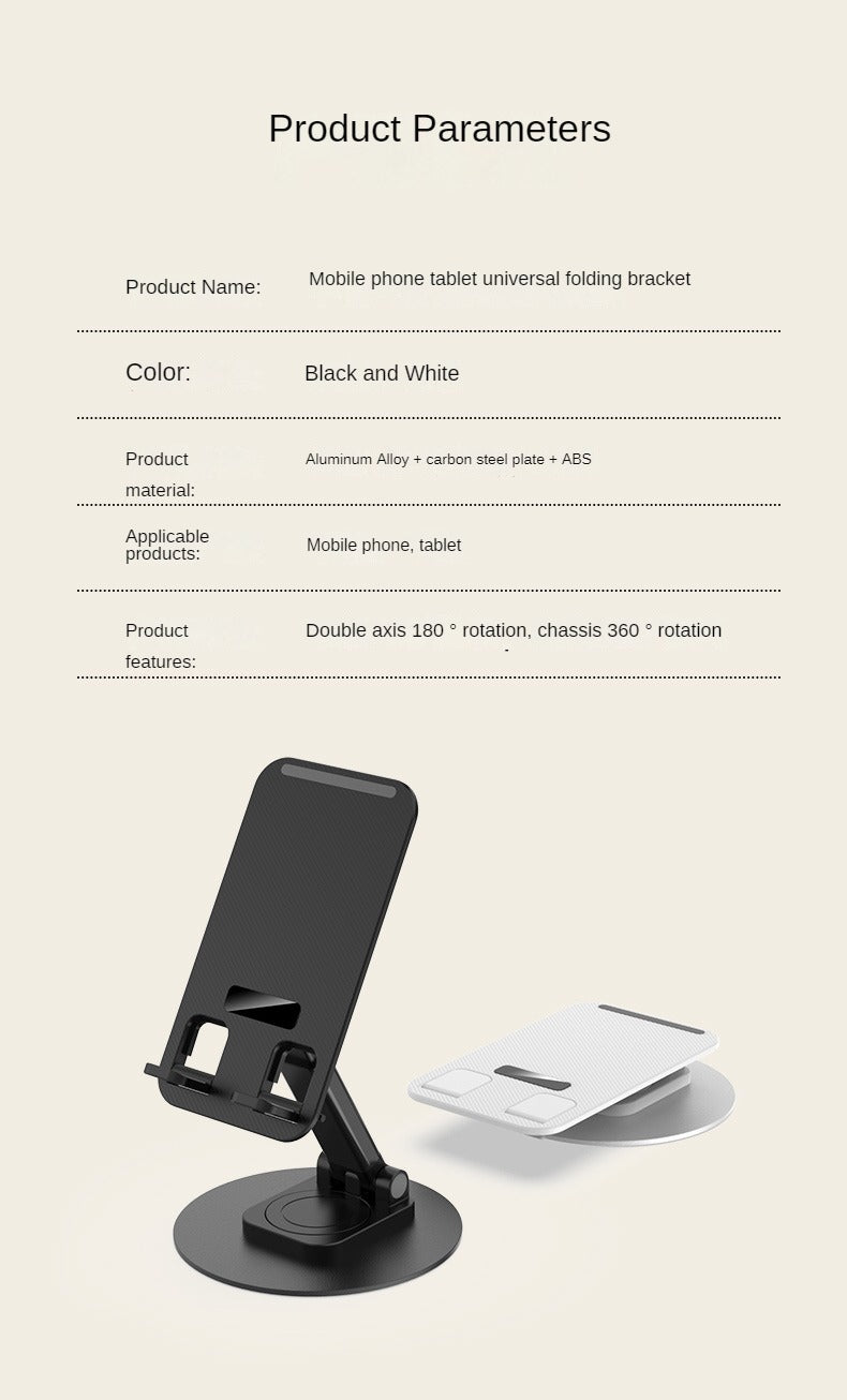 Desktop Cell Phone Holder Folding and Retractable Portable Cell Phone Holder