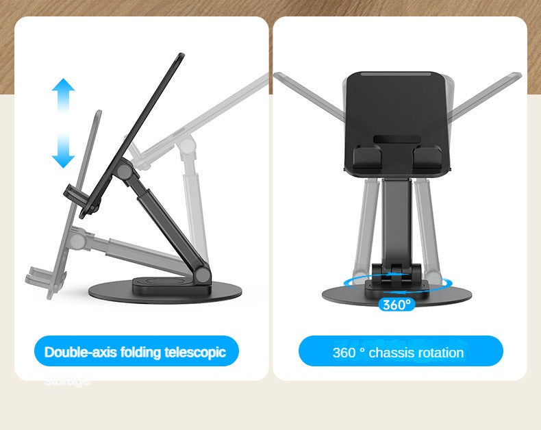 Desktop Cell Phone Holder Folding and Retractable Portable Cell Phone Holder