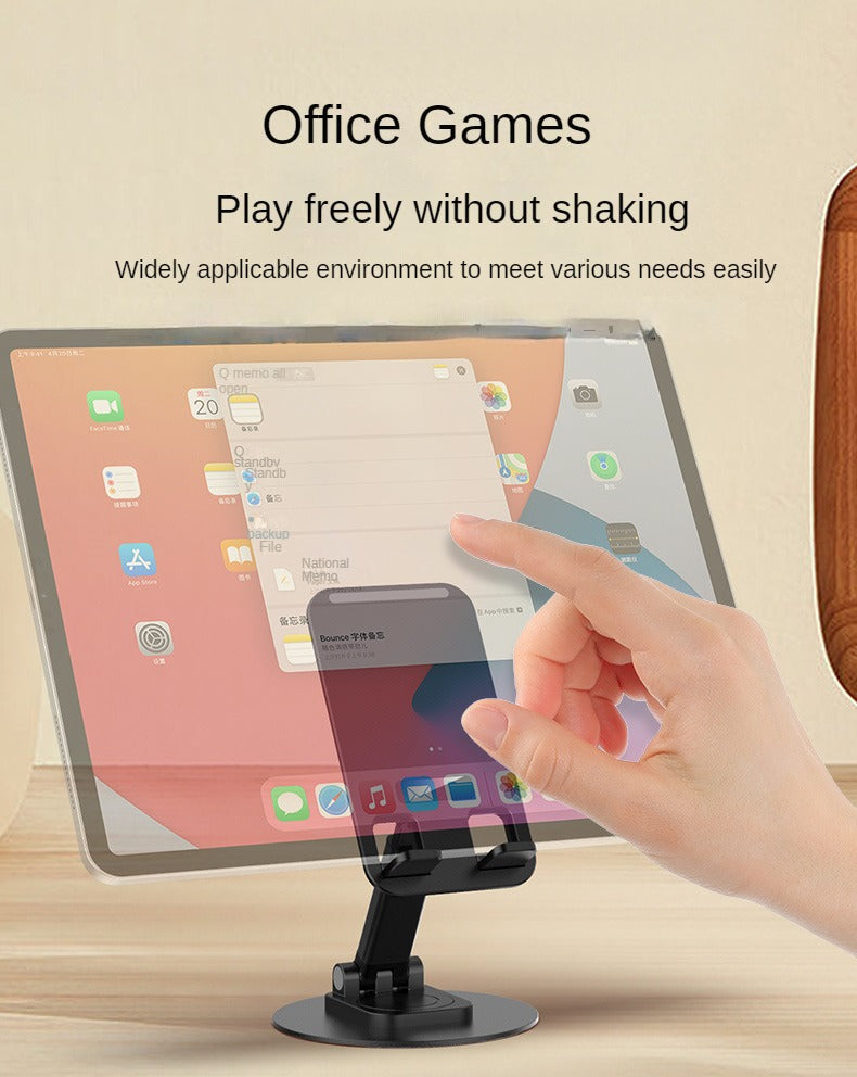 Desktop Cell Phone Holder Folding and Retractable Portable Cell Phone Holder