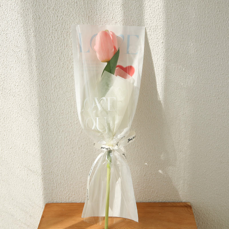 DA-Floral Rose Packaging Bag