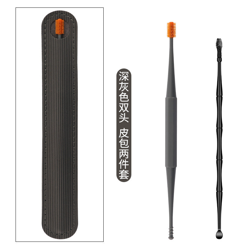 Ear Picker Spoon Double Head Massage Ear Scoop Tool set