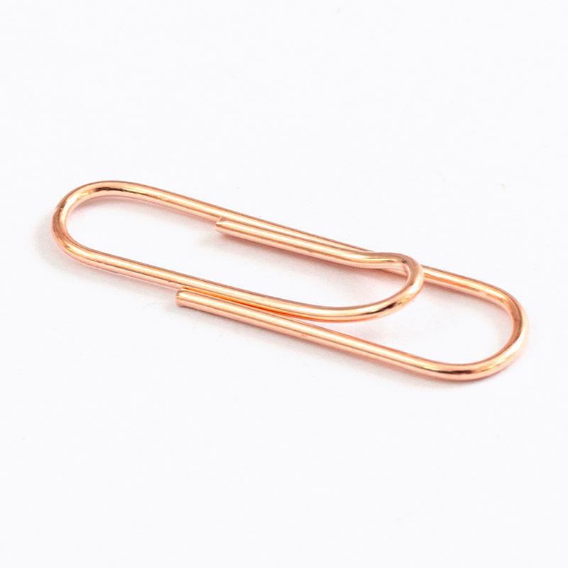 Paper Clip,Rose Gold Paper Clip,Fresh and Light,Cute,Handicraft DIY Supplies Store