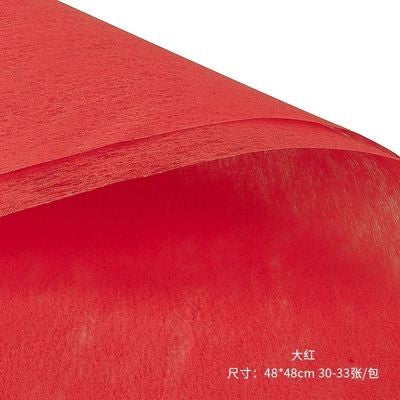 AH-Solid Color Cotton Paper,Lining Paper,Floral Sponge Paper,Wrapping Paper for Flowers,Floral Craft DIY Materials,Solid Color Bouquet Wrapping Paper