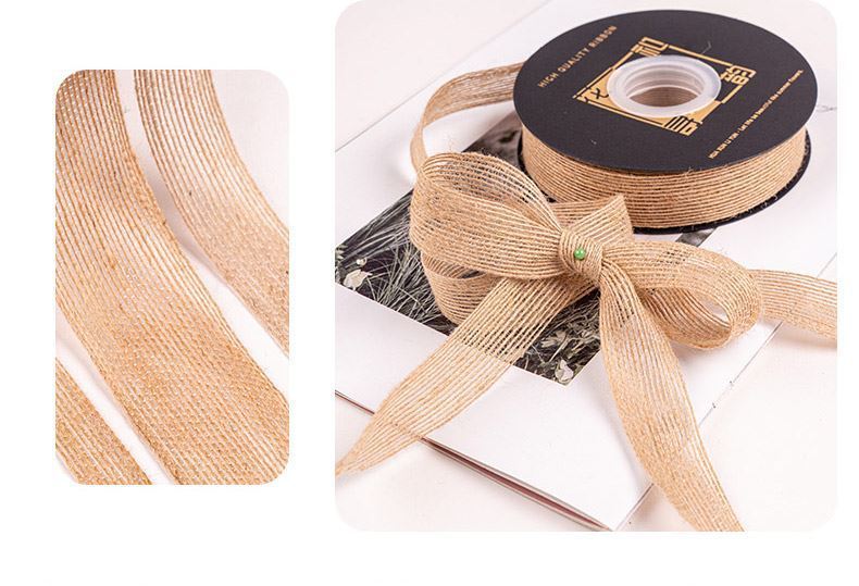 SF-Jute Twine,Vintage Burlap Ribbon,Baking Flower Packaging SuppliesBouquet Floral Ribbon,Flower Shop Floral DIY Materials