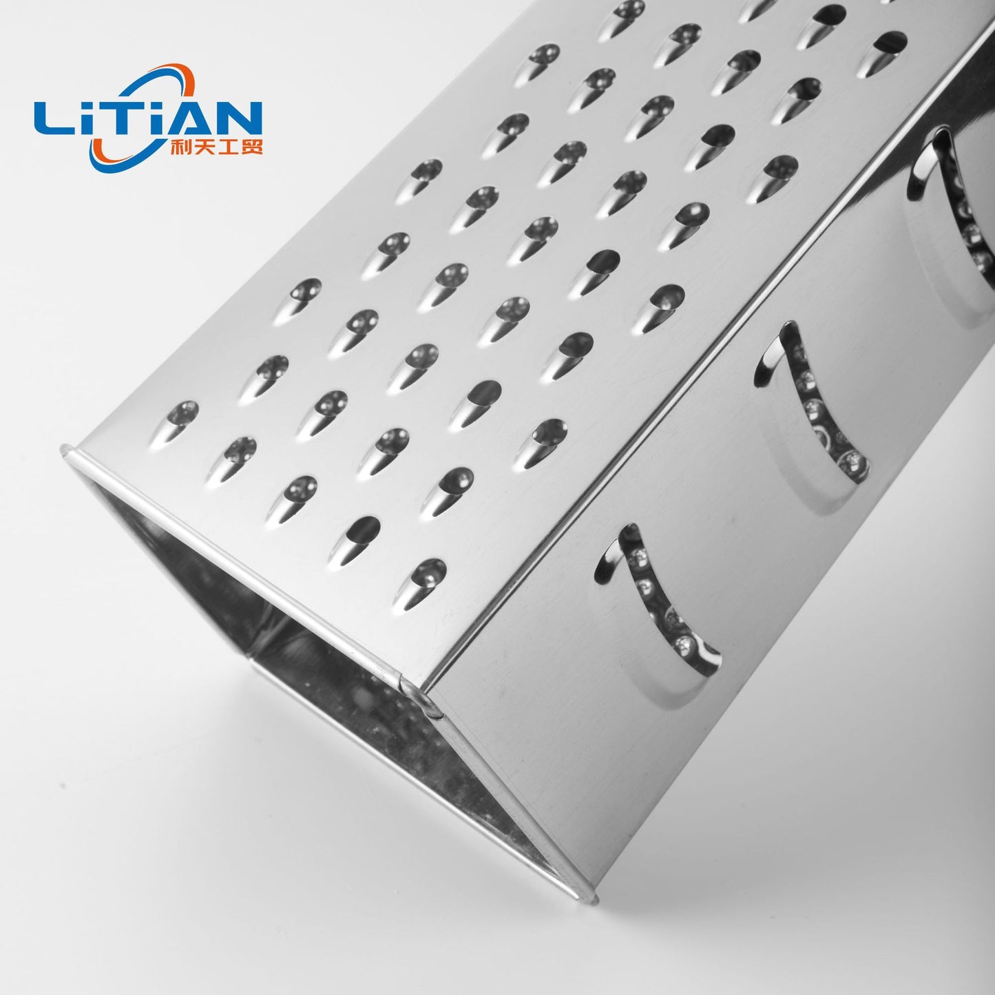 Stainless steel four-sided grater handheld multi-function shredder
