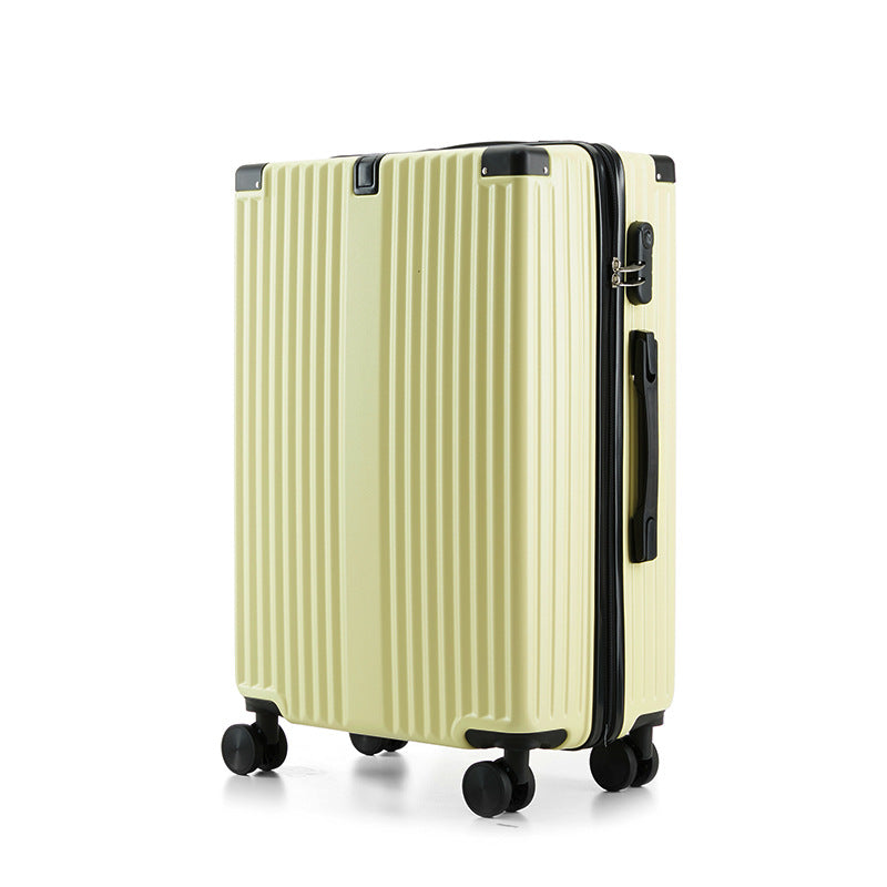 20/24/26-inch travel boarding case, functional trolley suitcase, with password lock, with USB charging port, with a separate water bottle holder, with a hanging hook.