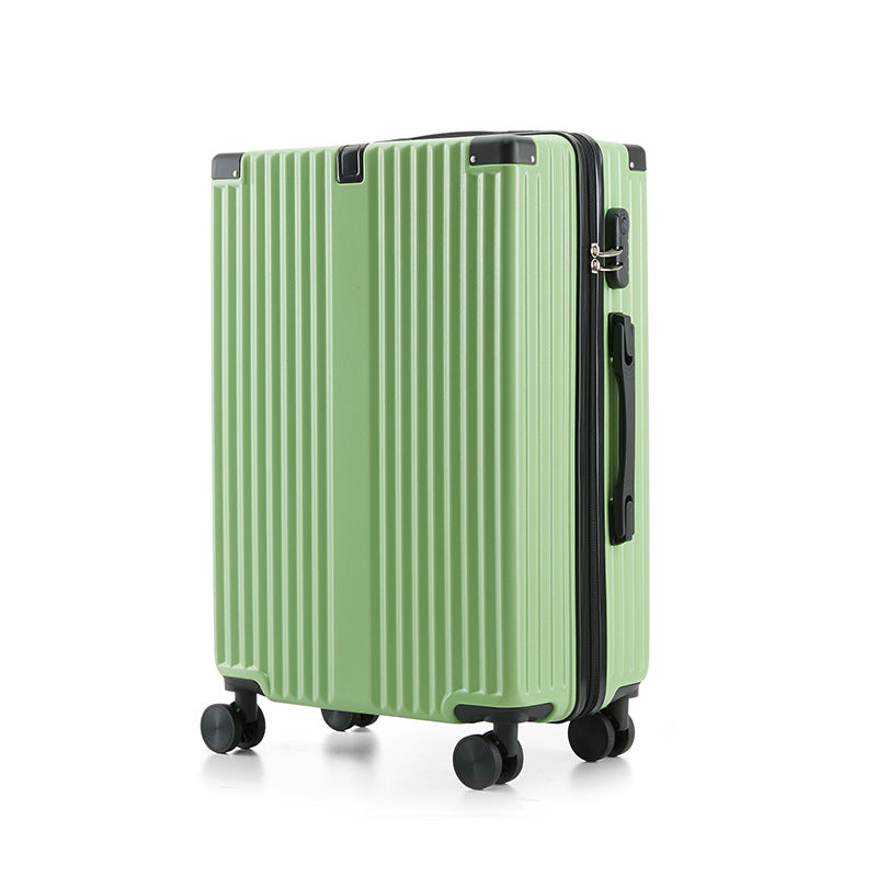 20/24/26-inch travel boarding case, functional trolley suitcase, with password lock, with USB charging port, with a separate water bottle holder, with a hanging hook.
