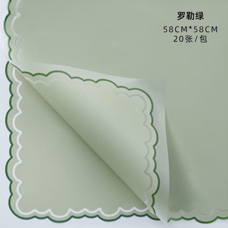 AQ-Paper for Wrapping Flowers,Waterproof Jelly Film Flower Wrapping Paper.Flower Shop Materials,Fresh Flower Wrapping Paper