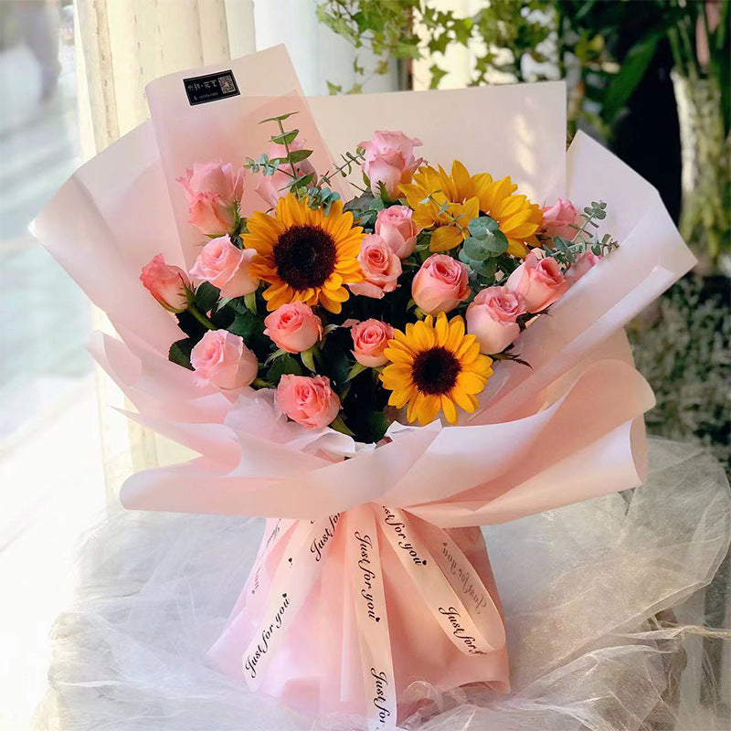 CA-Fresh Flower Wrapping Paper,traditional Korean paper,Waterproof Matte Paper,Paper for Wrapping Bouquets