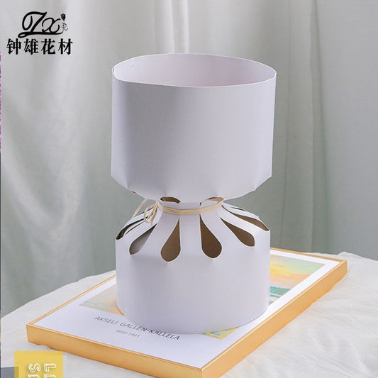 Flower Bouquet Shaping Cards, Fresh Flower Packaging Materials ,Bouquet Liners for Flowers ,Flower Arrangement Support Inserts ,Blossom Stabilizer for Floral Displays