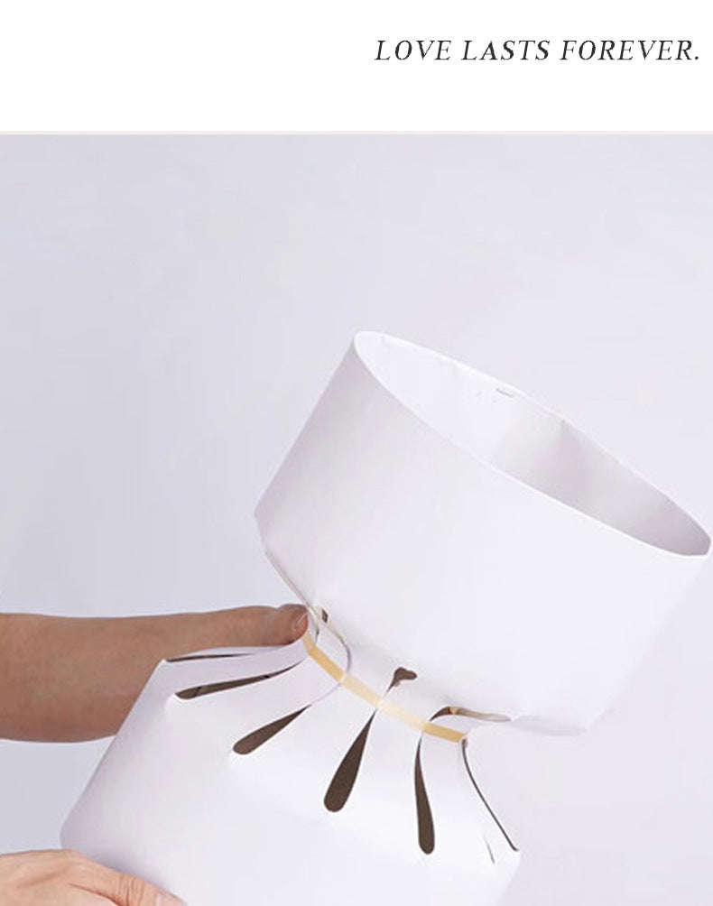 Flower Bouquet Shaping Cards, Fresh Flower Packaging Materials ,Bouquet Liners for Flowers ,Flower Arrangement Support Inserts ,Blossom Stabilizer for Floral Displays