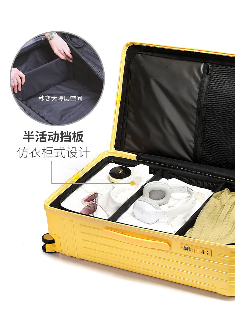 2024/Extra large luggage, large capacity multifunctional suitcase (zipper style)
