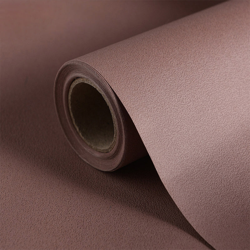 CC- pure color mocha paper flower wrapping paper floral packaging waterproof thickened kraft paper bouquet flower shop rose wrapping paper