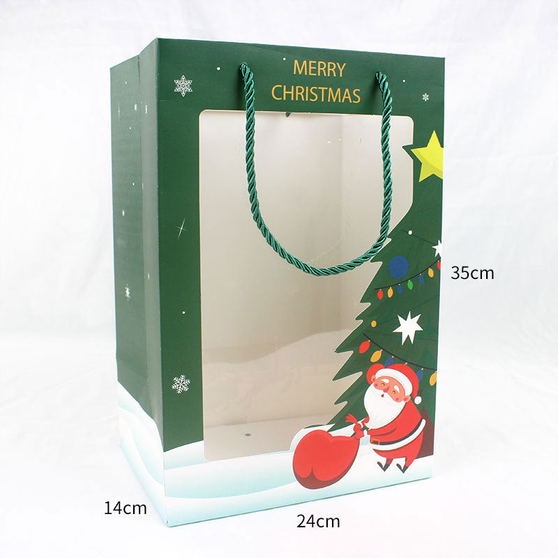Christmas-themed display tote bags,Fresh flower bouquet packaging