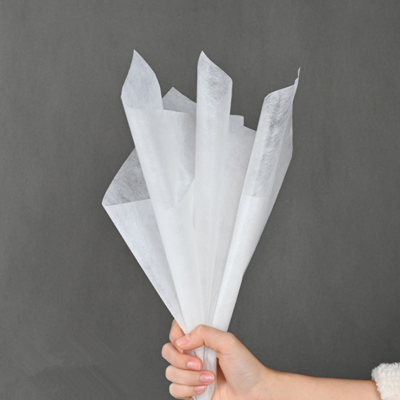 Waterproof Milk Cotton Paper,Pull-Out Flower Wrapping Paper,Non-Woven Lining Cotton Paper