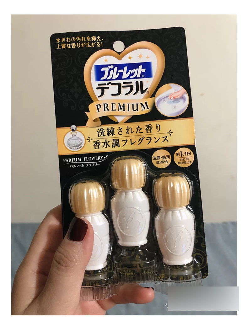 Fine fragrance spreads,Toilet Deodorizing Perfumed Gel 7.5g*3