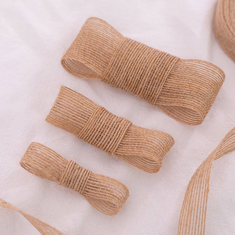 SF-Jute Twine,Vintage Burlap Ribbon,Baking Flower Packaging SuppliesBouquet Floral Ribbon,Flower Shop Floral DIY Materials