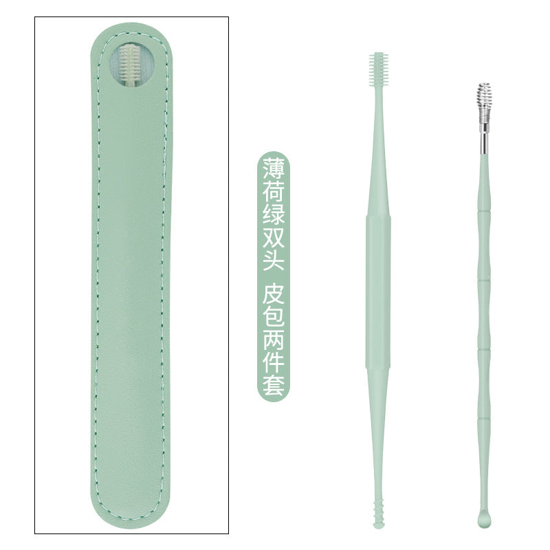 Ear Picker Spoon Double Head Massage Ear Scoop Tool set