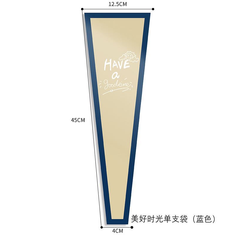 Rose Single Stem Packaging Bag