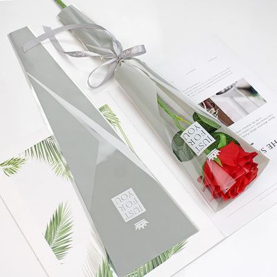 Transparent Waterproof Gold-Edged Flower Packaging Bag,Bouquet Handmade DIY Packaging Materials