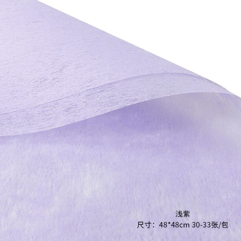 AH-Solid Color Cotton Paper,Lining Paper,Floral Sponge Paper,Wrapping Paper for Flowers,Floral Craft DIY Materials,Solid Color Bouquet Wrapping Paper
