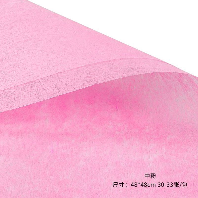 AH-Solid Color Cotton Paper,Lining Paper,Floral Sponge Paper,Wrapping Paper for Flowers,Floral Craft DIY Materials,Solid Color Bouquet Wrapping Paper
