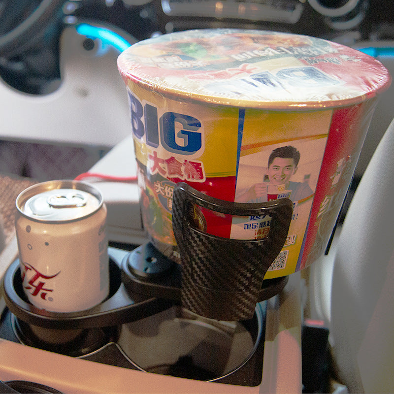Cup holder expander multifunctional rotating