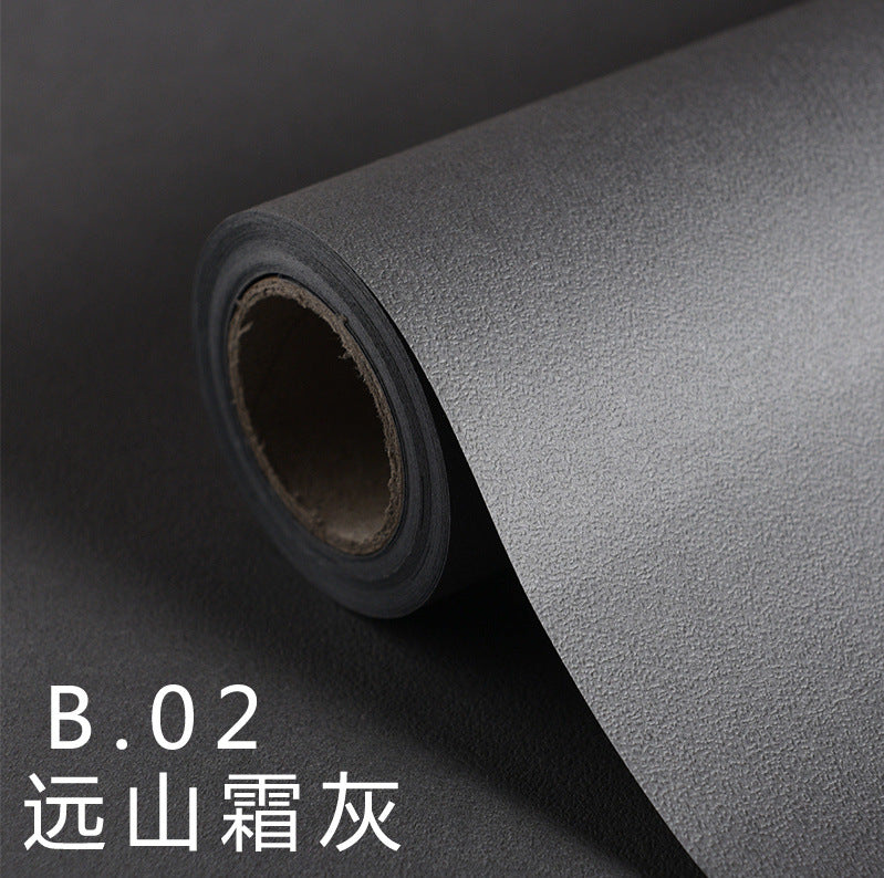 CC- pure color mocha paper flower wrapping paper floral packaging waterproof thickened kraft paper bouquet flower shop rose wrapping paper