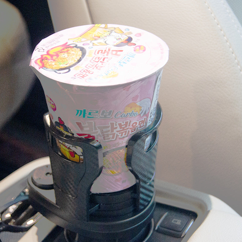 Cup holder expander multifunctional rotating