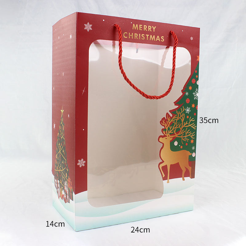 Christmas-themed display tote bags,Fresh flower bouquet packaging