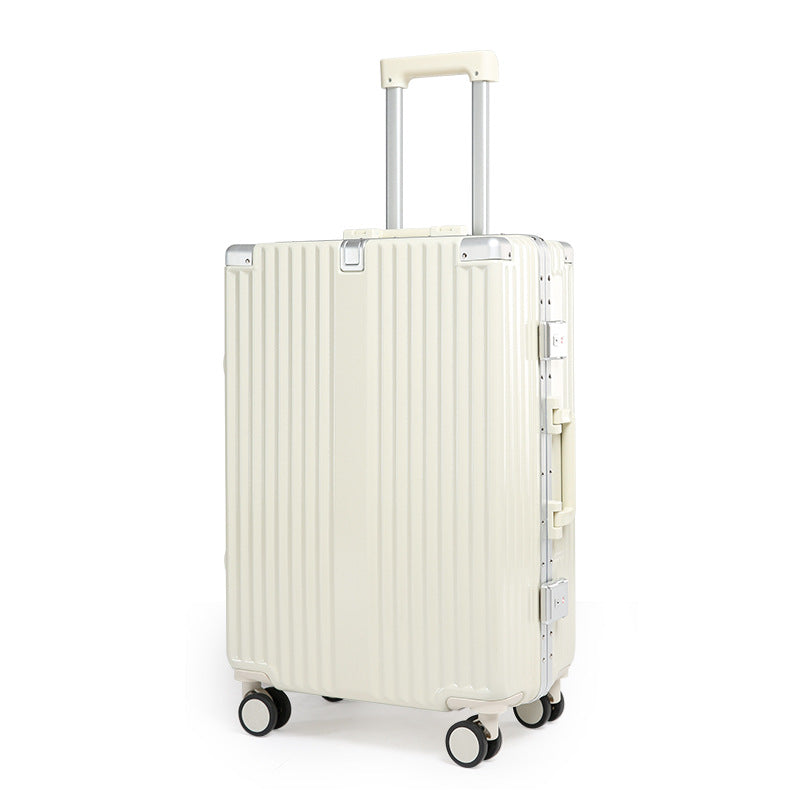 20/24/26-inch travel boarding case, functional trolley suitcase, with password lock, with USB charging port, with a separate water bottle holder, with a hanging hook.