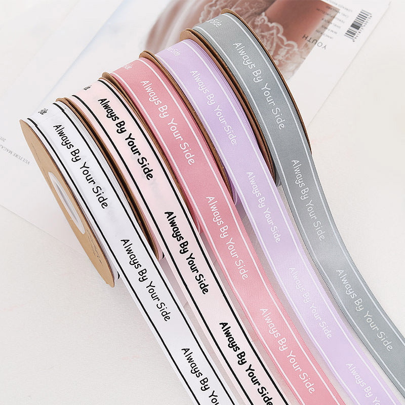 ST-2.5cmGift and Flower Packaging Ribbons, Cake Packaging Ribbons, Ribbon and Satin Bouquet Ribbons, Wholesale.