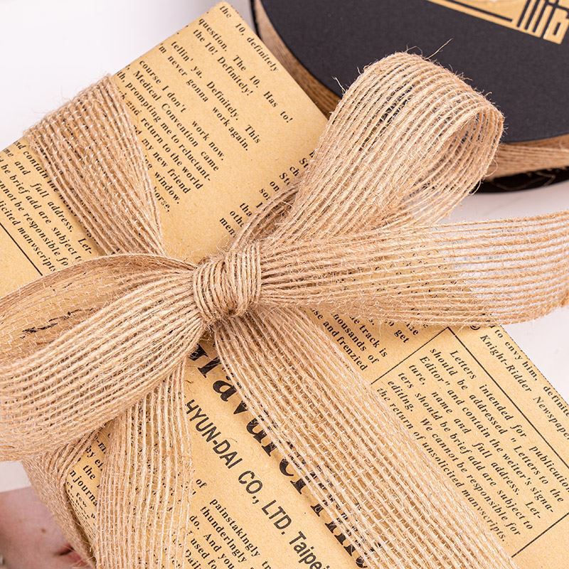 SF-Jute Twine,Vintage Burlap Ribbon,Baking Flower Packaging SuppliesBouquet Floral Ribbon,Flower Shop Floral DIY Materials