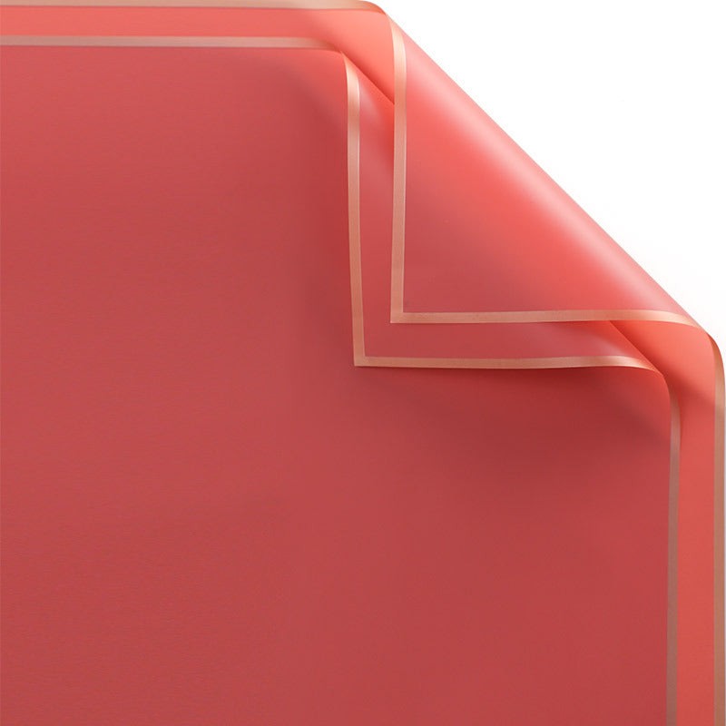 Flower wrapping paper, waterproof fog paper