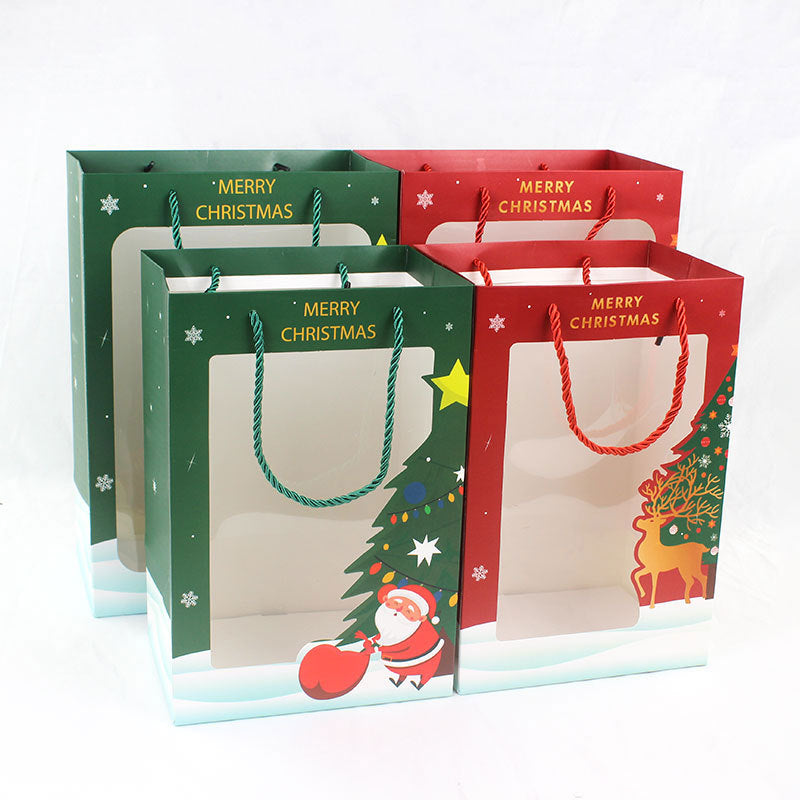 Christmas-themed display tote bags,Fresh flower bouquet packaging