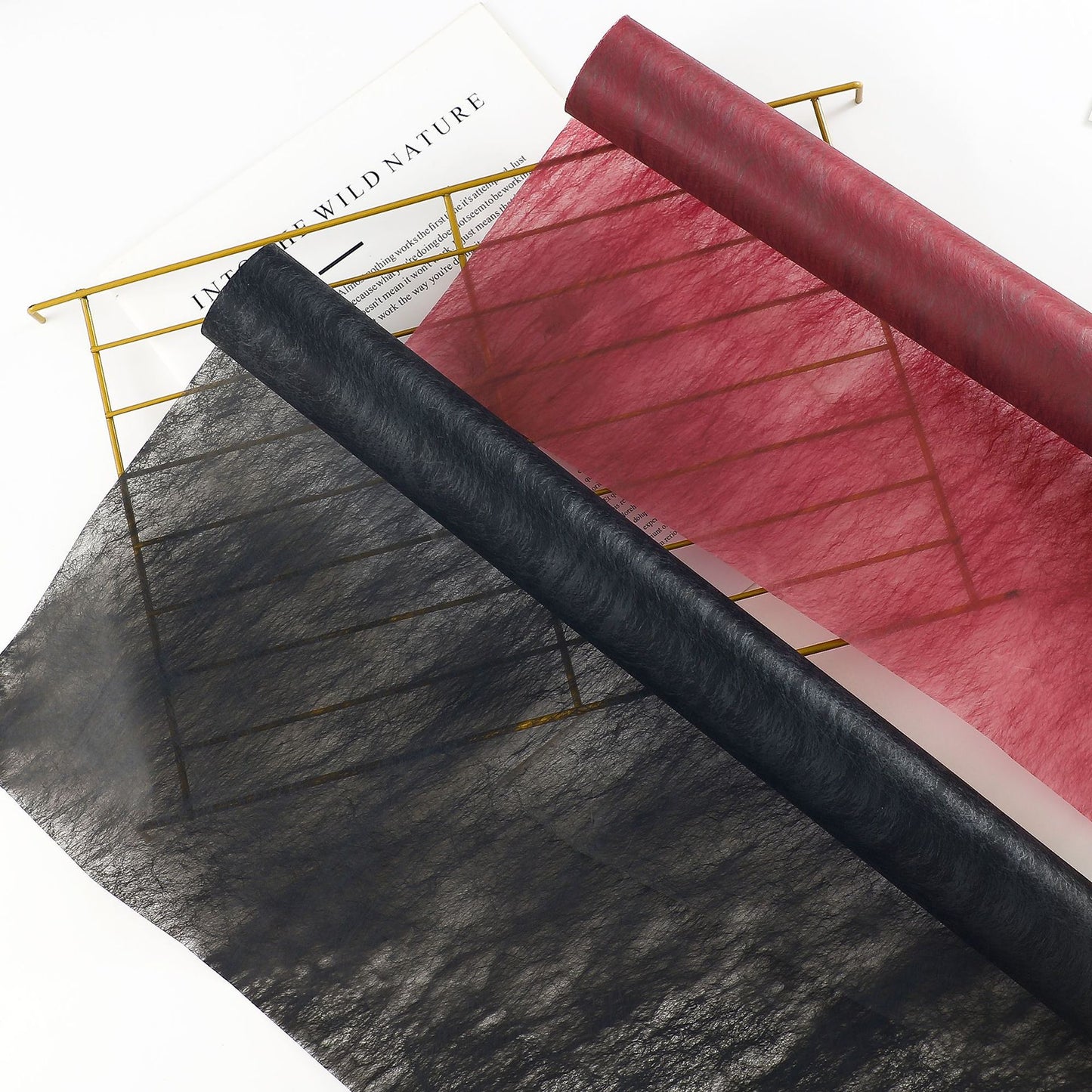 Waterproof Milk Cotton Paper,Pull-Out Flower Wrapping Paper,Non-Woven Lining Cotton Paper