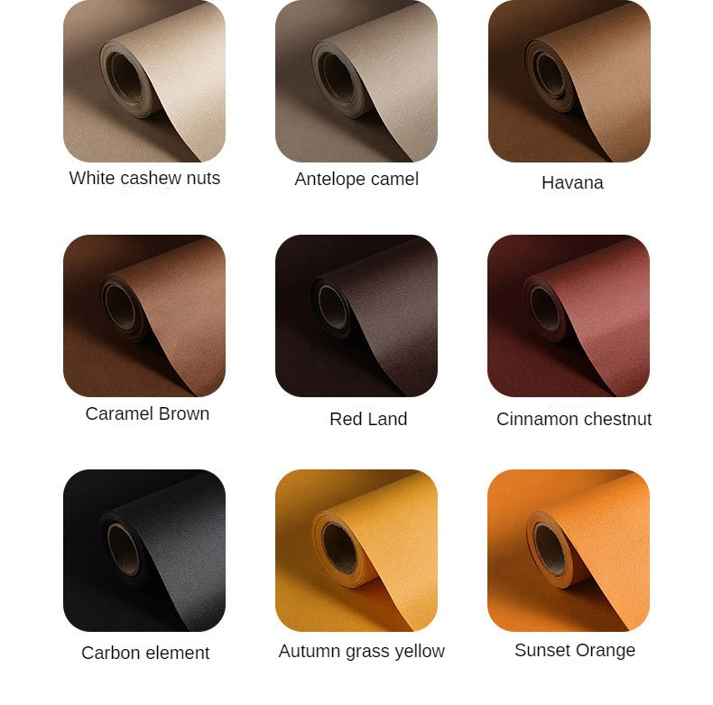 CC- pure color mocha paper flower wrapping paper floral packaging waterproof thickened kraft paper bouquet flower shop rose wrapping paper
