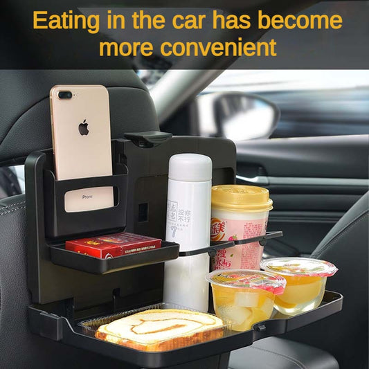 Car Chair Back Dining Table Multifunctional Children's Dining Plate Car Beverage Rack Foldable Stand Car Computer Table 1503