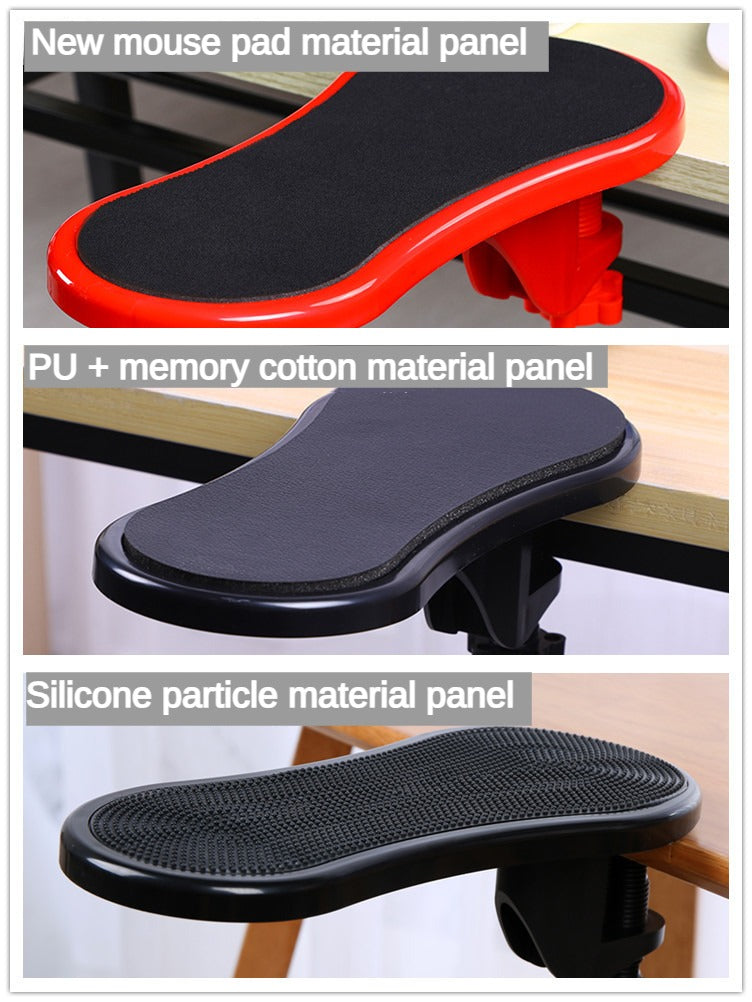 Computer Arm Rest for Desk Extender,Ergonomic Arm Rest Support for Desk Armrest,Keyboard Wrist Rest Mouse Pad,Wrist Cushion Support with Memory Foam Wrist Support for Computer Laptop Working Gaming