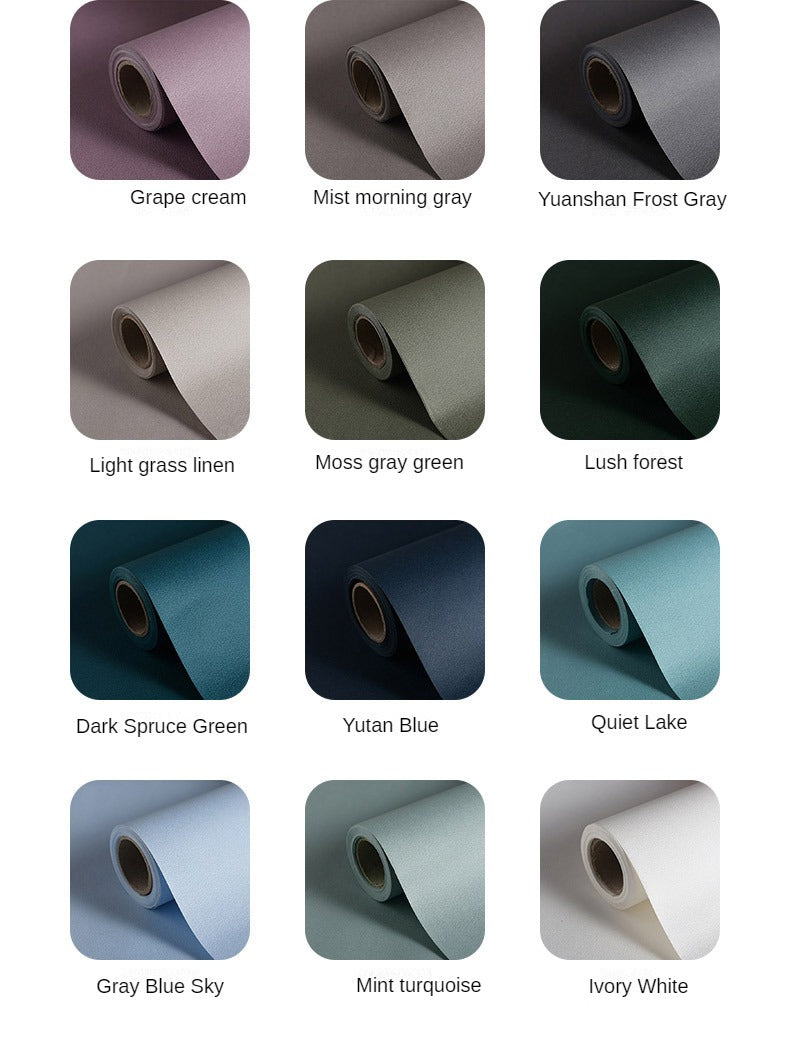 CC- pure color mocha paper flower wrapping paper floral packaging waterproof thickened kraft paper bouquet flower shop rose wrapping paper