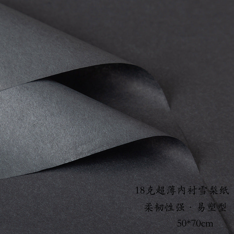 CB-Fresh Flower Bouquet Wrapping Paper,Wrapping Paper for Flowers,Simple, Clean, Solid Color Pearlescent Paper