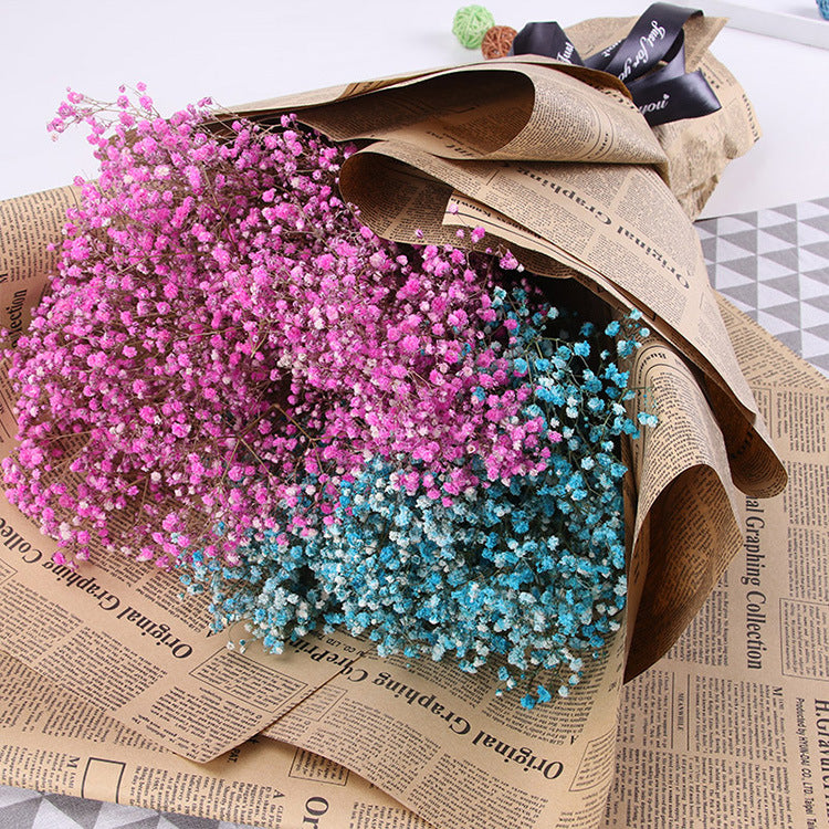 Vintage English Newspaper Kraft Paper,Newspaper Bouquet Gift Wrapping Material,Fresh Flower Wrapping Paper,Floral Wrapping Paper