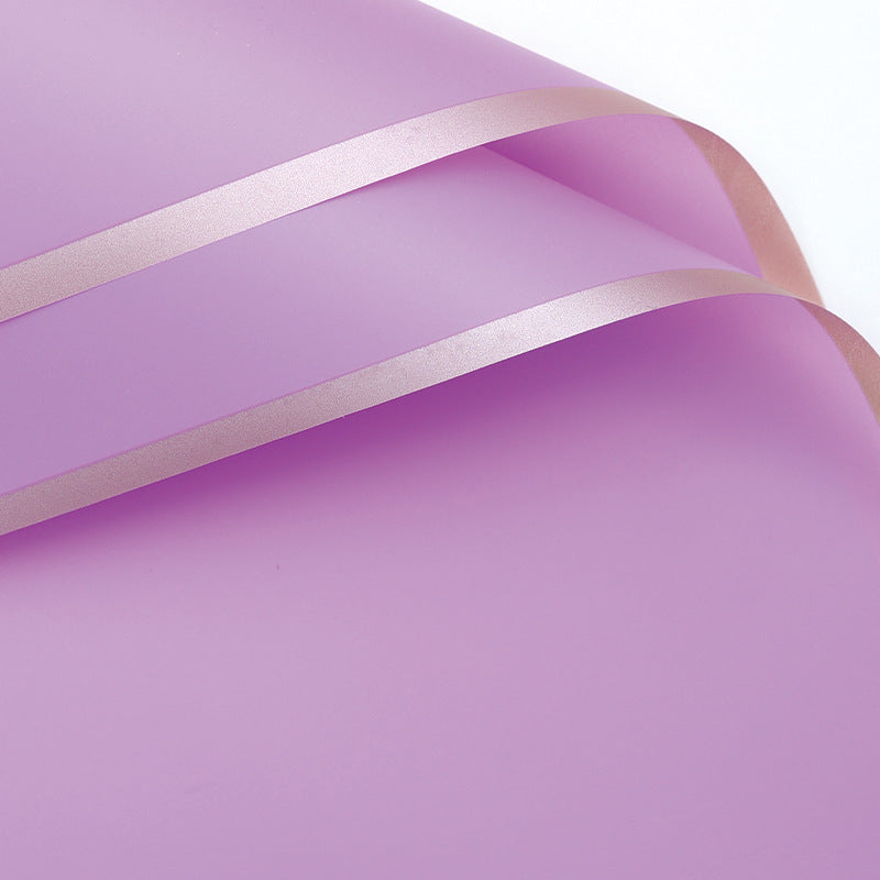 AC-Phnom Penh jelly film wholesale Qixi new waterproof flower wrapping paper flower shop supplies floral arrangement bouquet wrapping paper