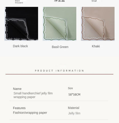 AQ-Paper for Wrapping Flowers,Waterproof Jelly Film Flower Wrapping Paper.Flower Shop Materials,Fresh Flower Wrapping Paper