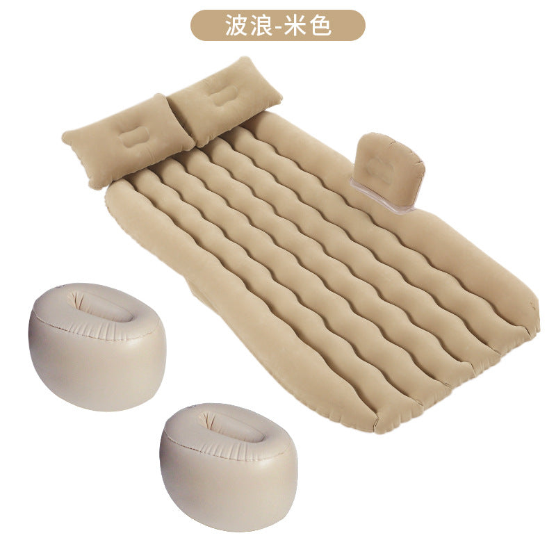 Car Folding bed Outdoor travel Air mattress Car inflatable bed