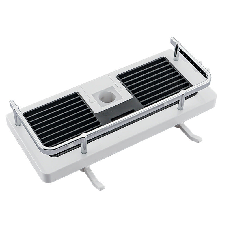 Bathroom Pole Shower Storage Rack Holder