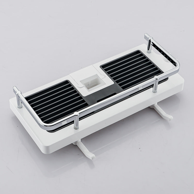 Bathroom Pole Shower Storage Rack Holder