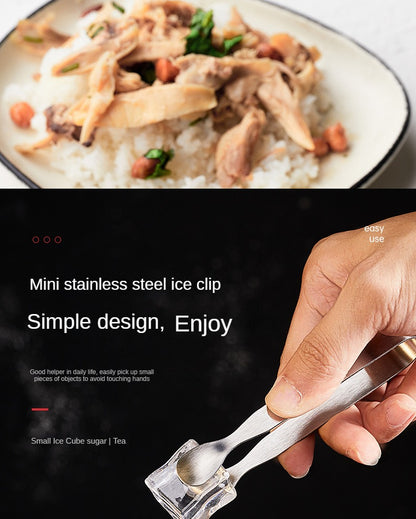 Stainless Steel Food Clip, Kitchen Tools Barbecue Clip Buffet Food Clip