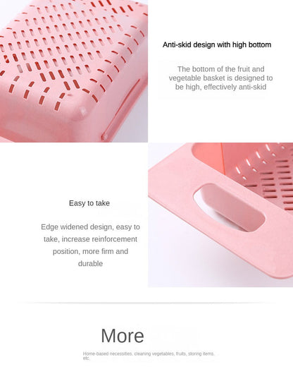 Home Kitchen Plastic Sink Shelf,  Sink Drainage Basket